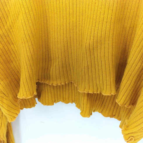 エックスガール X-girl LETTUCE EDGE KNIT TO レディース ONE SIZE