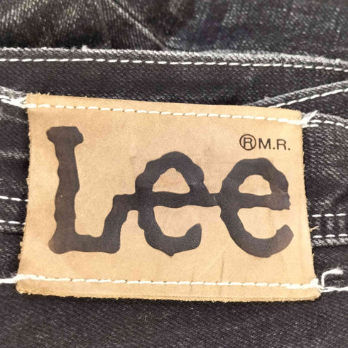 リー Lee ライダース ブラックデニムパンツ メンズ 33