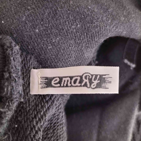 EMARY 23aw ダメージ加工 プルオーバーパーカー メンズ FREE
