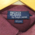 ポロバイラルフローレン Polo by RALPH LAUREN 90s USA製 スモールポニー刺繍 鹿の子 ピケ ポロシャツ メンズ import:M