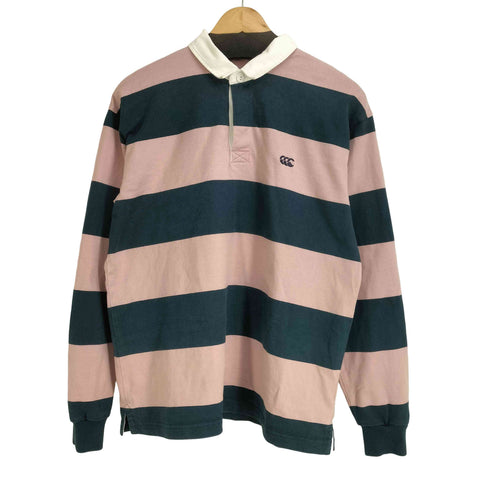 カンタベリー CANTERBURY 4インチストライプ ラグビージャージ メンズ import:L