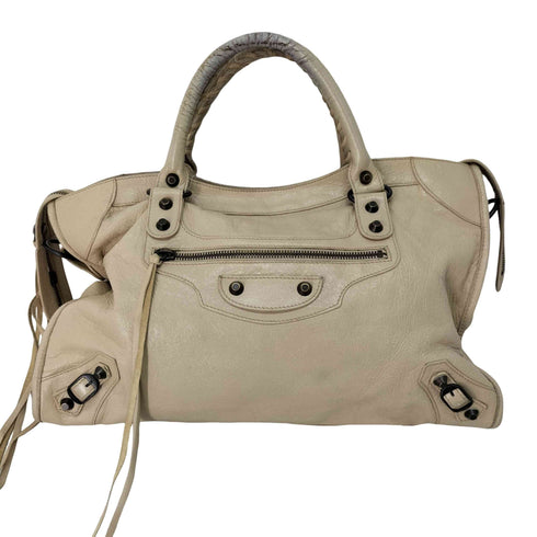 バレンシアガ BALENCIAGA THE CITY ザシティ レザートートバッグ レディース
