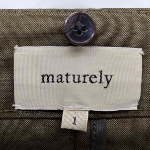 マチュアリー maturely 23AW TW Detach Collar Jacket メンズ JPN:1