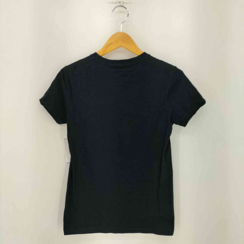 グラフィック刺繍 クルーネックTシャツ Y2K レディース