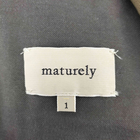 マチュアリー maturely 23AW TW Detach Waist Skirt レディース JPN:1