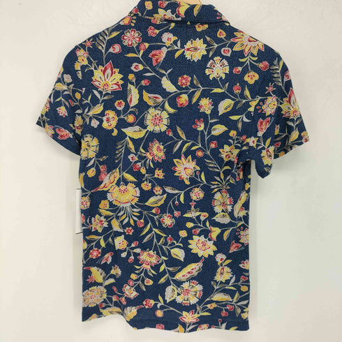 Pagong パゴン 花柄 半袖ポロシャツ レディース JPN:L