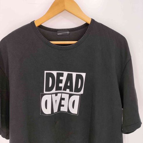 ラッドミュージシャン LAD MUSICIAN 17ss DEAD DEAD プリント 半袖クルーネックTシャツ メンズ JPN:48
