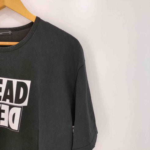 ラッドミュージシャン LAD MUSICIAN 17ss DEAD DEAD プリント 半袖クルーネックTシャツ メンズ JPN:48