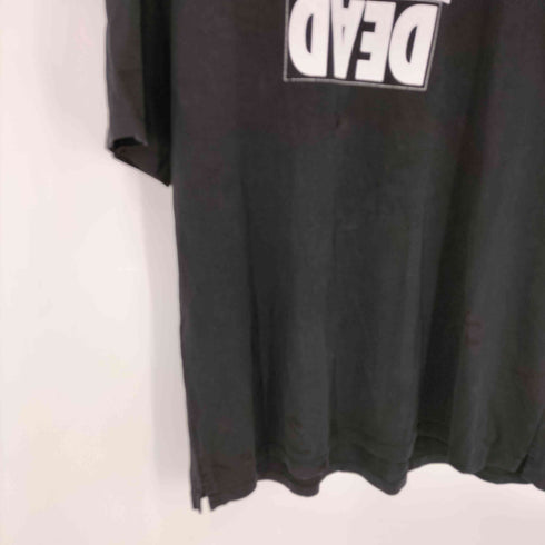 ラッドミュージシャン LAD MUSICIAN 17ss DEAD DEAD プリント 半袖クルーネックTシャツ メンズ JPN:48