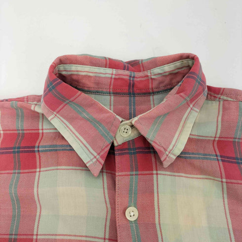 ジェイクルー J.CREW 90S 巨人タグ L/S コットン チェック シャツ メンズ import:XS