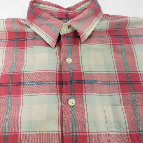 ジェイクルー J.CREW 90S 巨人タグ L/S コットン チェック シャツ メンズ import:XS