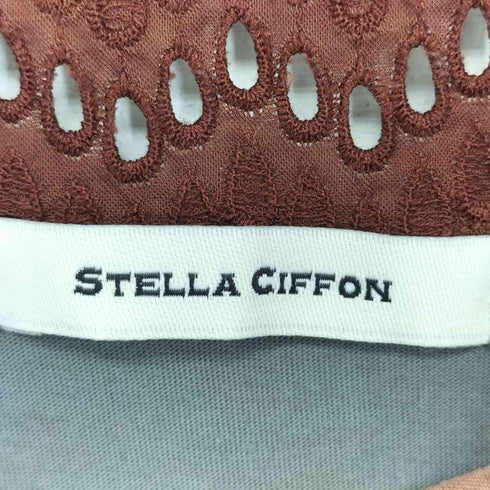 ステラシフォン STELLA CIFFON 異素材ドッキングカットソー レディース JPN:36