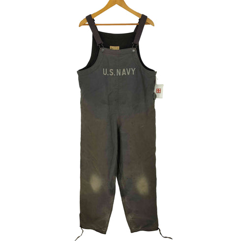 ユーエスネイビー U.S.NAVY 40s 米海軍 後期 M43 デッキパンツ 襤褸 ボロ メンズ MEDIUM