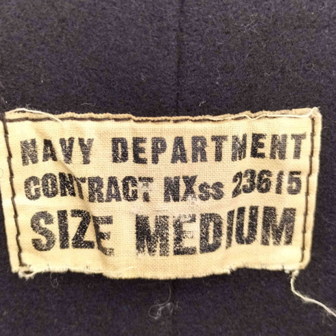 ユーエスネイビー U.S.NAVY 40s 米海軍 後期 M43 デッキパンツ 襤褸 ボロ メンズ MEDIUM