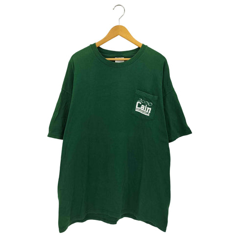 ヘインズ Hanes 90S クルーネック バックプリント 半袖Tシャツ カットソー メンズ XXL