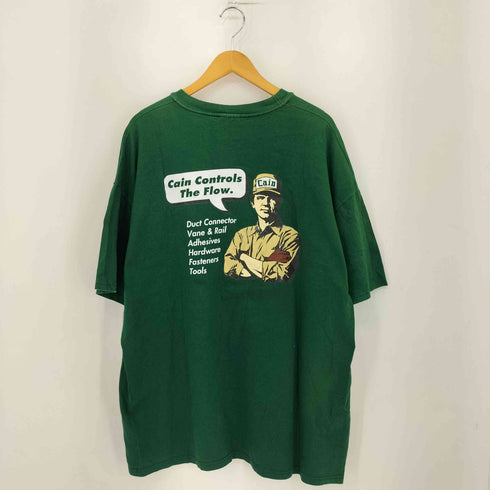 ヘインズ Hanes 90S クルーネック バックプリント 半袖Tシャツ カットソー メンズ XXL
