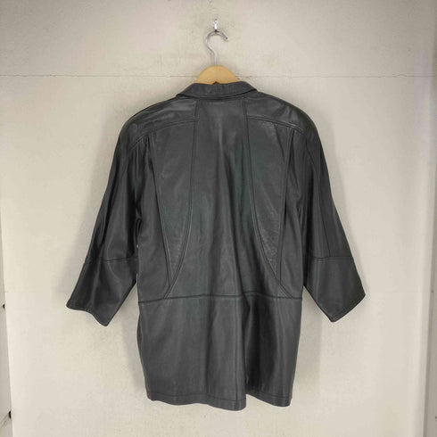 Fashion Produce Bi Bi lamb leather ラムレザーハーフコート レディース