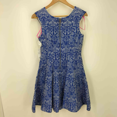 betsey johnson エンボス加工ペーズリーノースリーブワンピース レディース JPN:2