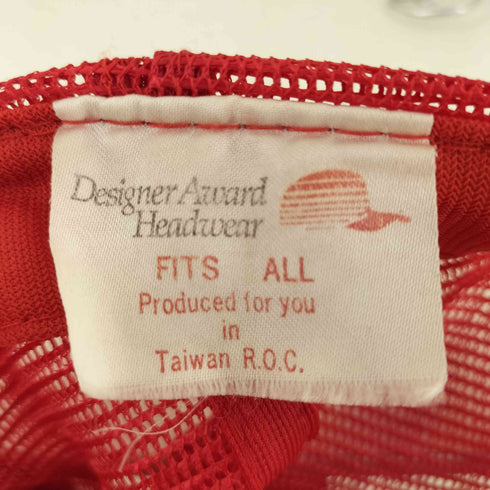 Design Award Headwear 90S 刺繍ワッペン メッシュキャップ メンズ