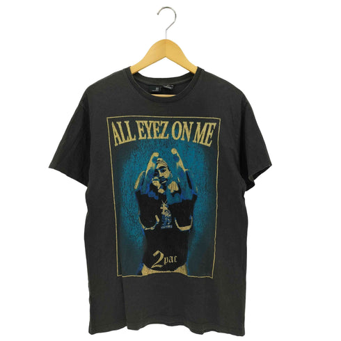 ベルシュカ BERSHKA アーティストプリント クルーネックTシャツ メンズ import:XS