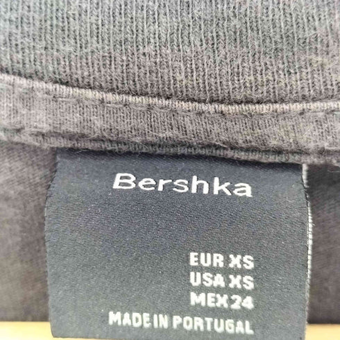 ベルシュカ BERSHKA アーティストプリント クルーネックTシャツ メンズ import:XS