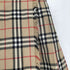 バーバリーブルーレーベル BURBERRY BLUE LABEL ノバチェック ウール プリーツ 巻きスカート レディース EUR:36