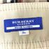 バーバリーブルーレーベル BURBERRY BLUE LABEL ノバチェック ウール プリーツ 巻きスカート レディース EUR:36