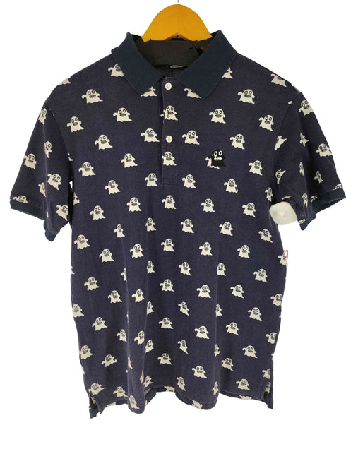 ボヘミアンズ BOHEMIANS S/S 総柄 ポロシャツ メンズ JPN:S