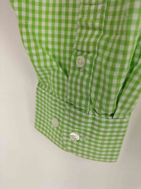 ヴァンヒューゼン VAN HEUSEN 90-00S L/S BD ギンガムチェック シャツ メンズ JPN:L