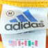 アディダス adidas パイル生地 クルーネック 半袖Tシャツ カットソー メンズ M