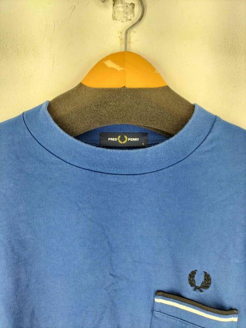 フレッドペリー FRED PERRY ワンポイントロゴ刺繍 S/S ポケットTシャツ メンズ JPN:L