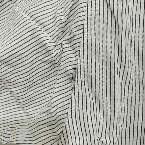 TAVARNER & CO 60s-70s イタリア製 ストライプ レーヨン ワークシャツ メンズ import:M