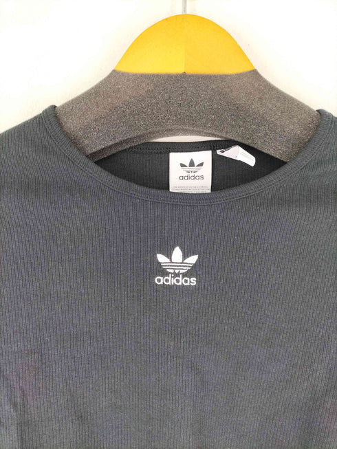 アディダス adidas エッセンシャルズ リブ Tシャツ レディース import:L