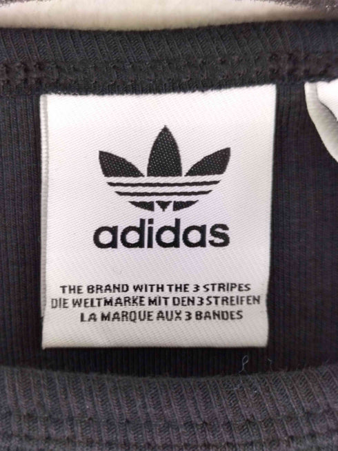 アディダス adidas エッセンシャルズ リブ Tシャツ レディース import:L