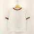 ザラ ZARA キャラクタープリント クロップド丈 クルーネックTシャツ レディース import:M