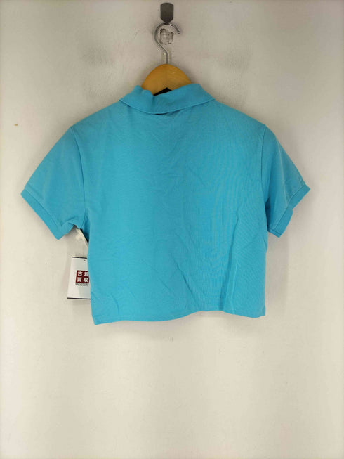 ポロバイラルフローレン Polo by RALPH LAUREN COSTOM FIT ミニポニー刺繍 ポロシャツ レディース import:M