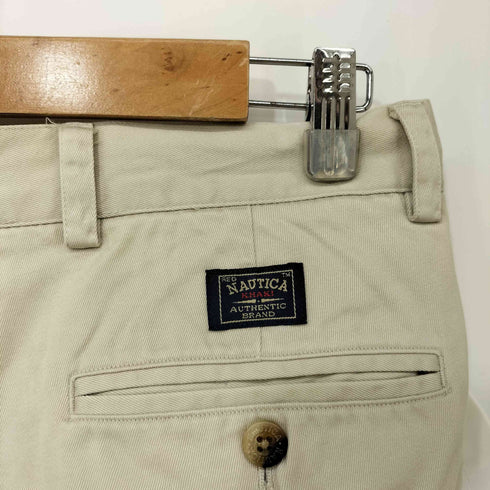 ノーティカ NAUTICA 90s CLIPPER 2タック チノパンツ メンズ W32