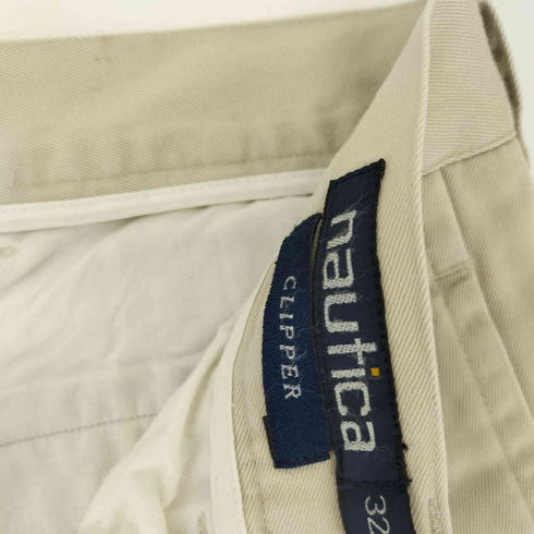 ノーティカ NAUTICA 90s CLIPPER 2タック チノパンツ メンズ W32