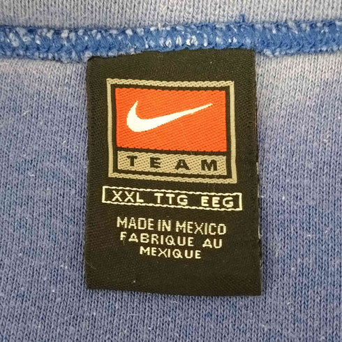 ナイキ NIKE 90-00s TEAMタグ ロゴ刺繍スウェットプルオーバー メンズ XXL