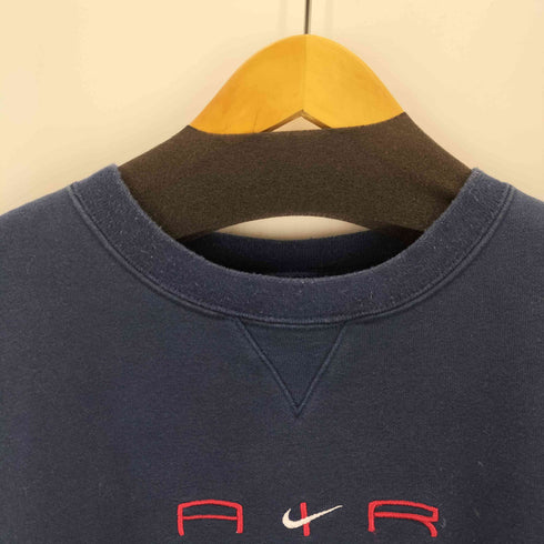 ナイキ NIKE 90-00s TEAMタグ ロゴ刺繍スウェットプルオーバー メンズ XXL