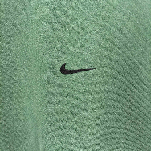 ナイキ NIKE 90-00s TEAMタグ ロゴ刺繍スウェットプルオーバー メンズ L