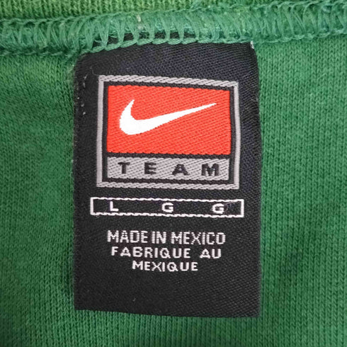 ナイキ NIKE 90-00s TEAMタグ ロゴ刺繍スウェットプルオーバー メンズ L