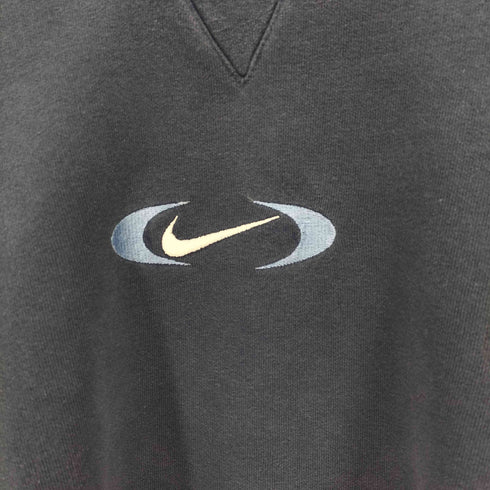 ナイキ NIKE 90-00s TEAMタグ ロゴ刺繍スウェットプルオーバー メンズ XL
