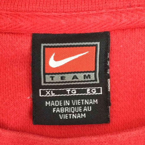 ナイキ NIKE 90-00s TEAMタグ カレッジ刺繍スウェットプルオーバー メンズ JPN:L