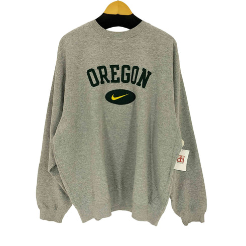 ナイキ NIKE 90-00s TEAMタグ カレッジ刺繍スウェットプルオーバー メンズ XL
