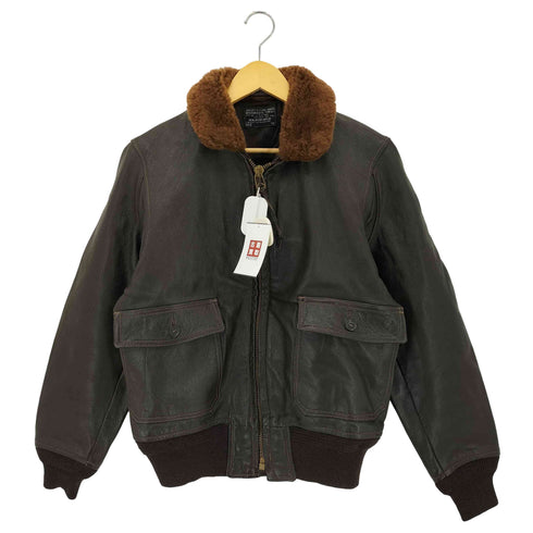 ザリアルマッコイズ THE REAL McCOYS TYPE G-1 MIL-J-7823C レザー フライトジャケット メンズ 42