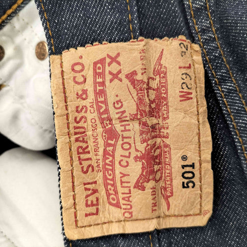 リーバイス Levis 273刻印 501 レギュラーストレートデニムパンツ メンズ 29×32