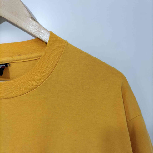 フルーツオブザルーム FRUIT OF THE LOOM 90s USA製 裾/袖シングル 企業ロゴ プリント S/S Tシャツ メンズ import:XL