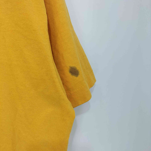 フルーツオブザルーム FRUIT OF THE LOOM 90s USA製 裾/袖シングル 企業ロゴ プリント S/S Tシャツ メンズ import:XL