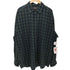 バナナリパブリック BANANA REPUBLIC 90s タータンチェック L/S ネルシャツ メンズ import:XL